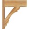 Ekena Millwork Olympic Block Rough Sawn Outlooker, Western Red Cedar, 8"W x 22"D x 26"H OUT08X22X26OLY05RWR - alternate 3